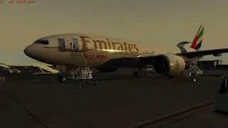 a day with Emirates Sky Cargo P3D V5.4