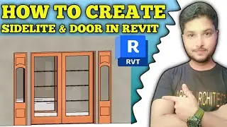 How to Create Sidelite & door in Revit | Tutorial urdu hindi 2025 | Nabeel Architect