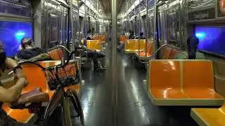 D train Express 列車 Brooklyn to Manhattan New York mta subway sounds ASMR