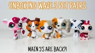 UNBOXING WAVE 3 LPS PET PAIRS?!