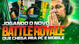JOGUEI O NOVO BATTLE ROYALE QUE CHEGA EM 2026🔥🔥🔥PC, MOBILE E CONSOLES