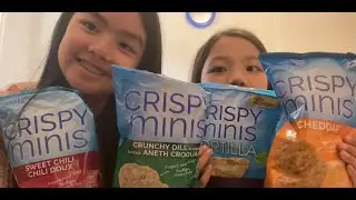 Crisp minis chip taste test (pickle,cheddar,sweet chilli,sour cream,flavor)