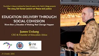 Sol Kanee Lecture 2024 - James Urdang, Education Africa