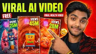 Viral AI Health Animation Videos Kaise Banaye 💫| Trending Food Healthy Tips Talking Ai Video Editing