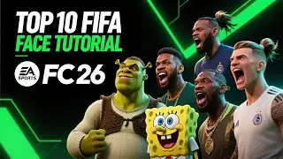 Топ-10 лиц в FIFA, которые сломали мне игру в FC 26! Забавные творения (урок) 🤯