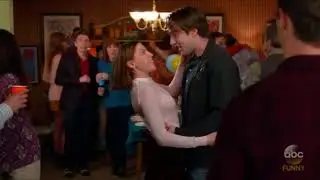 Sue and Aidan unexpected kiss - The middle season 9 episode 11