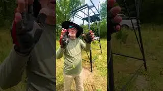 Redneck position & vertical windows - Hunting Blind Tip
