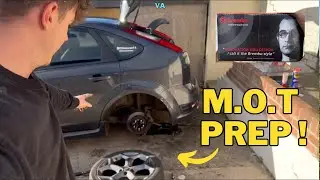 REAR DISC AND PAD CHANGE | MK2 FORD FOCUS ST