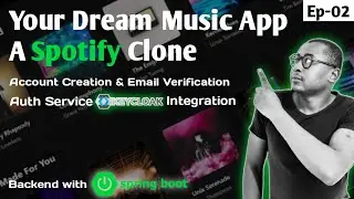 2. Build a Spotify Clone Music App - Keycloak Admin Client Account Creation and Email Verification