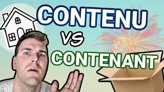 Le CONTENU versus le CONTENANT!?