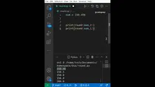 Python Rounding Tricks.. 