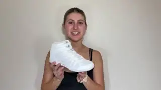 FUQIAO Girls High Top White Cheerleading Shoes Lightweight Cheer Sneakers Review