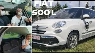 Fiat 500 L 1.4 16V 95 BG  POPSTAR +CAM TAVAN incelemesini ve test sürüşünü gerçekleştirdik.
