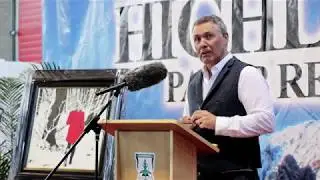 Highlander International and Duncanrig School Art Prize Giving with Gerard Burns   Long version