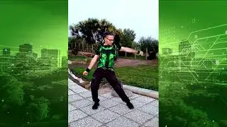 Industrial Dance Practice Mode ☣️☢️Green Energy X 💚💚Electro in my body By SynthAttack & BASSCALATE😍😍