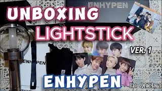 😍ENHYPEN - UNBOXING LIGHTSTICK ver. 1🔥 | #enhypen #engene #latam #kpop #fan
