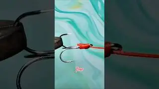 Never Slip Again! 💪🎣 Strongest Treble Hook Knot