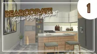 COME BEARCORATE WITH ME!! | SIMS 4 | BEARCORATING APARTMENT IN FASHION DISTRICT EP.1