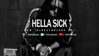 Hard Booming Distorted 808 Bass Beat | Hella Sick Instrumental