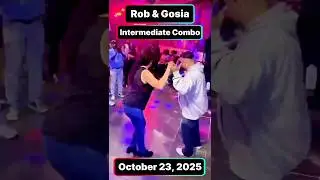#salsadancing | Rob & Gosia | Intermediate Combo | Oct 23, 2025 | #salsa #dance #salsamusic