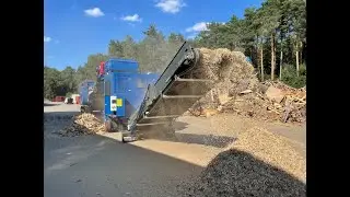 Probebetrieb Husmann Vorbrecher HL II 1622 und Feinzerkleinerer HFZ V