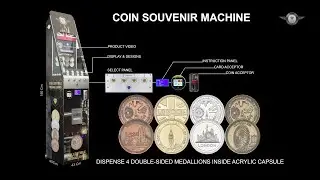 Coin Souvenir Vending Machine