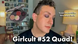 Testing Viral Girlcult Makeup - Worth the Hype? 52 Like Fire Quad | Swatches and Easy Tutorial