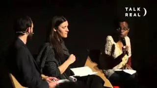 Lorenzo Marsili, Marisa Matias and Igiaba Scego at DiEM25's event in Italy