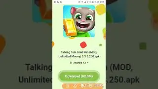 How to download Talking tom gold run mod apk