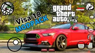 Gta V Visa 18 Mod on Gta San Andreas Android - Apk+Data - Gta V Full Modpack on Gta Sa Android