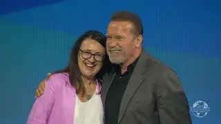 Call To Action Arnold Schwarzenegger & Monika Langthaler AWS 2023