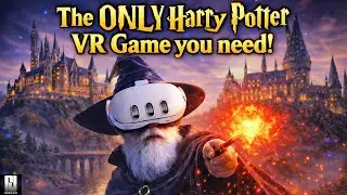 This is Harry Potter VR! #UEVR - NEW 6DoF / FirstPerson / RoomScale / Motion Control Profile!