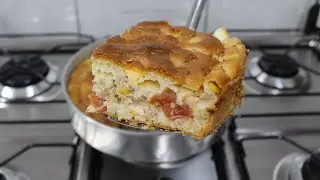 TORTA DE ATUM DE LIQUIDIFICADOR FOFINHA