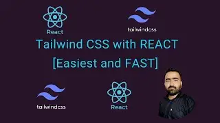 Tailwind CSS with REACT [Easiest and FAST] | How to install Tailwind CSS 3 in ReactJS