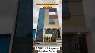 Beautiful independent House 🏡 For Sale | NA44 | One Gate Society | 3BHK | #realestate #villa #home