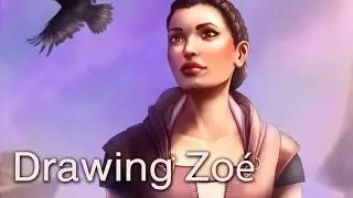 Dreamfall - Drawing Zoe