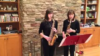 Quantz Allegro Assai - Saxophone Duet
