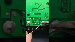 how to install a com port solder #soldering #serial #shorts