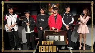 Champion Interview + MVP Presentation | 2025 Season 1 Opening Event