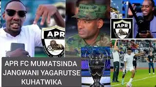 RUVUYANGA , REAGANE BADACIYE KURUHANDE BAVUZWE APR FC JANGWANI YAGARUTSE NTAMIKINO IYUMVIRE