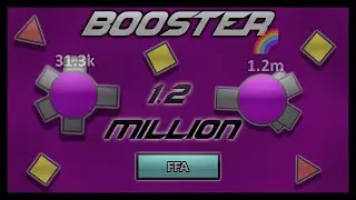 Diep.io - Speedy Rainbow (Booster 1.2m - FFA)