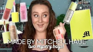 MADE BY MITCHELL HAUL -  TikTok Shop & Mystery Bundles Unboxing And Swatches! *NEW SHADES*