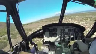 Capetown Huey Low level Flight Part 1