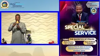 SPECIAL THANKSGIVING SERVICE with Apostle AC Josephat
