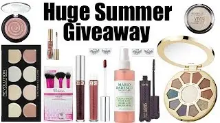 HUGE SUMMER GIVEAWAY 2017 | CLOSED