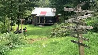 Cabin with Hunting Land and Blinds on 57 acres in Hebron NY 1268 Patterson Hill Rd Washington County