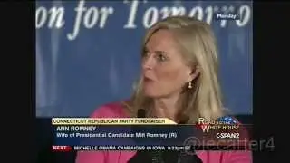 Ann Romney - Women's work is hard