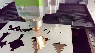 Economical small size laser cutting machine, stainless steel laser cutter for all metal materials