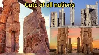 Gate of all nations also known as gate of Xerxes | Persepolis
