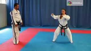 Po-Eun Pattern - Low Front Block coaching with Master Mark Trotter